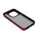 Crystal Black case for iPhone 15 Pro Max 6,7&quot; red 5907457794450