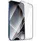 Tempered glass metal frame for iPhone 13 Pro Max 6,7'' / 14 6,7&quot; Plus black frame 5900495756275