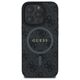 Guess case for iPhone 16 Pro 6,3&quot; GUHMP16LG4GFRK black hardcase 4G Ring Classic Logo MagSafe 3666339327224