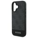 Guess case for iPhone 16 6,1&quot; GUHCP16SG4GLGR grey hardcase 4G Bottom Stripe 3666339344962