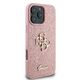 Guess case for iPhone 16 Pro 6,3&quot; GUHCP16LHG4SGP Fixed Glitter Big 4G pink 3666339328542