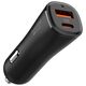 Spigen Car Charger USB-A QC 3.0 QC 18W, Type-C PD30W - Spigen Arcstation Essential (EV482) - Black 8809971233156 έως 12 άτοκες Δόσεις