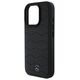 Mercedes case for iPhone 16 Pro 6,3&quot; MEHCP16L23RWRSK Hardcase MB Waves Leather black 3666339312688