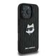 Karl Lagerfeld case for iPhone 16 Pro 6,3&quot; KLHCP16LPGKLCHPK black Hard Monogram Choupette Head Pin 3666339329747