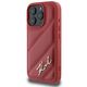 Original Case IPHONE 16 PRO Karl Lagerfeld Hardcase Quilted Signature (KLHCP16LPQDSMGR) red 3666339317782