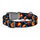 Waudog Nylon dog collar with QR code Waudog "Oranges" size M 071067  281-4054 έως και 12 άτοκες δόσεις 4823089375700