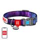 Waudog Nylon dog collar with QR code Waudog "NASA21", size L 071036  4503-0148 έως και 12 άτοκες δόσεις 4823089337098