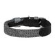 Waudog Leather dog collar with QR code Waudog size L w. 25mm, black 071028  58931 έως και 12 άτοκες δόσεις 4823089356952