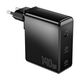 Essager Wall charger, Essager, ECT2CA-MQB01-Z, 2xUSB-C, USB-A, 140W (black) 066686  ECT2CA-MQB01-Z έως και 12 άτοκες δόσεις 6971958731275