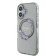 Guess case for iPhone 16 6,1&quot; GUHMP16SHFWFCK IML Flowers Wreath black MagSafe 3666339346348