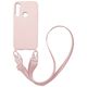 Θήκη Σιλικόνης με Strap CarryHang Sonique Xiaomi Redmi Note 8T Ροζ 5201101705176