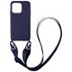 Θήκη Σιλικόνης με Strap CarryHang Sonique Apple iPhone 13 Pro Max Μπλε Σκούρο 5201101723507