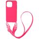 Θήκη Σιλικόνης με Strap CarryHang Sonique Apple iPhone 13 Pro Max Φουξ 5201101723552