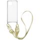 Θήκη Σιλικόνης με Strap Sonique Armor Clear Apple iPhone 13 Μπεζ 5201101818159