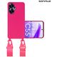 Θήκη Σιλικόνης με Strap CarryHang Sonique Realme C55 Φουξ 5201101984670