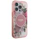 Guess Case for iPhone 16 Pro - Guess IML Flower & Tonal Circle MagSafe (GUHMP16LHFHFWWBDCEP) - Pink 3666339308476 έως 12 άτοκες Δόσεις