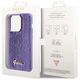 Guess Case for iPhone 15 Pro - Sequin Script Metal (GUHCP15LPSFDGSU) - Purple 3666339176242 έως 12 άτοκες Δόσεις