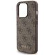 Guess Case for iPhone 15 Pro - Guess Hardcase 4G Metal Gold Logo (GUHCP15LG4GFBR) - Brown 3666339171728 έως 12 άτοκες Δόσεις