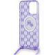 Karl Lagerfeld Case for iPhone 15 Pro - Karl Lagerfeld IML Crossbody MagSafe (KLHMP15LHCKCKCKCKLCU) - Purple Monogram Karl&Choupette Head 3666339286729 έως 12 άτοκες Δόσεις