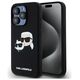 Karl Lagerfeld Case for iPhone 15 Pro Max - Karl Lagerfeld Silicone MagSafe (KLHMP15XSKCHPPLK) - Karl&Choupette 3666339256739 έως 12 άτοκες Δόσεις