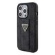 Guess Case for iPhone 15 Pro - Guess Grip Stand 4G Triangle Triangle Strass (GUHCP15LPGS4TDK) - Black 3666339197315 έως 12 άτοκες Δόσεις