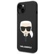 Karl Lagerfeld Case for iPhone 15 Plus / iPhone 14 Plus - Karl Lagerfeld Silicone MagSafe (KLHMP14MSLLKHHBK) - Karl`s Head 3666339078003 έως 12 άτοκες Δόσεις