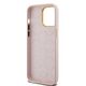 Guess Case for iPhone 15 Pro - Guess Silicone Script Metal Metal Logo & Frame (GUHCP15LSMBSLP) - Light Pink 3666339149208 έως 12 άτοκες Δόσεις