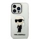 Karl Lagerfeld IPhone 14 Pro Case - Karl Lagerfeld Hardcase Transparent (KLHCP14LHNIKKTCT) - Ikonik Karl Lagerfeld 3666339087104 έως 12 άτοκες Δόσεις