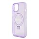 Guess Case for iPhone 15 / iPhone 14 / iPhone 13 - Guess Ring Stand Script Glitter Glitter MagSafe (GUHMP15SHRSGSU) - Purple 3666339156749 έως 12 άτοκες Δόσεις