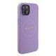 Guess Case for iPhone 15 Plus / iPhone 14 Plus - Guess Saffiano MagSafe (GUHMP15MPSAHMCU) - Purple 3666339155919 έως 12 άτοκες Δόσεις