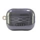 Original Case APPLE AIRPODS PRO 2 Audi IML Geometric Pattern Cover (AU-IMLAPP2-A6/D3-GY) gray 6955250228244