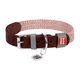 Waudog Leather dog collar with QR code Waudog size S w. 15mm, brown 071033  58906 έως και 12 άτοκες δόσεις 4823089356990