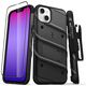 ZIZO BOLT Series Apple iPhone 14 Plus / 15 Plus with tempered glass (Black) ZIZ107 888488338514