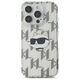 Karl Lagerfeld case for iPhone 16 Pro 6,3&quot; KLHCP16LHKLPCHT transparent Hard IML Choupette Head Electroplated 3666339319908