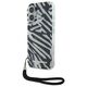 Karl Lagerfeld case for iPhone 16 6,1&quot; KLHCP16SHZBPKCCK black Hard IML Zebra Pattern & Cord 3666339320287