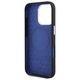 Mercedes case for iPhone 16 Pro 6,3&quot; MEHMP16L23SUMBK Hardcase Silicone Blue Stripe MagSafe black 3666339326746