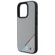 Original Case IPHONE 16 PRO MAX BMW Hardcase M Perforated Tricolor Line MagSafe (BMHMP16X23PUPDG) gray 3666339323912