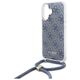 Original Case IPHONE 16 Guess Hardcase Crossbody Cord 4G Print (GUHCP16SHC4SEB) blue 3666339344337