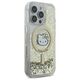 Original Case IPHONE 16 PRO Hello Kitty Hardcase Liquid Glitter Fever MagSafe (HKHMP16LLGDIH) gold & white 3666339322328