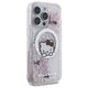 Original Case IPHONE 16 PRO Hello Kitty Hardcase Liquid Glitter Sweet Kitty Bows MagSafe (HKHMP16LLSWKH) white 3666339297794