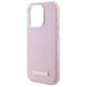 Original Case IPHONE 15 PRO MAX Karl Lagerfeld Hardcase FW Metal Plate MagSafe (KLHMP15XPGMSRPP) pink 3666339255336