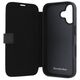 Original Case IPHONE 16 Mercedes Bookcase Leather Wood Imitation (MEBKP16S23RBGVK) black 3666339364564