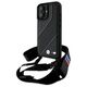 Original Case IPHONE 16 BMW Hardcase M Edition Carbon Stripe & Strap (BMHCP16S23PSCCK) black 3666339324285