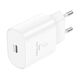 Foneng Charger Foneng EU51 USB-C 25W 070064  EU51 Single White έως και 12 άτοκες δόσεις 6970462511595