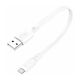 Foneng Cable USB-A - USB-C Foneng X107 3A, 0,25m (white) 070077  X107 iPhone έως και 12 άτοκες δόσεις 6970462510130