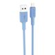 Foneng Cable USB-A to Lightning Foneng X100 2,4A, 1,2m (blue) 070091  X100 iPhone έως και 12 άτοκες δόσεις 6970462519508