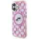 Karl Lagerfeld Case for iPhone 16 - Karl Lagerfeld IML MagSafe (KLHMP16SHMCKMHP) - Pink Monogram Karl&Choupette Head 3666339318406 έως 12 άτοκες Δόσεις