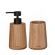 Earth oak set δοχείο κρεμοσάπουνου 150 ml & ποτήρι οδοντόβουρτσας Sealskin