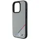 BMW BMHMP16L23PUPDG Apple iPhone 16 Pro hardcase M Perforated Tricolor Line MagSafe grey