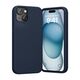 Vention Silicone Case Vention KUFL0-10 to iPhone 15 (blue) 070909  KUFL0-10 έως και 12 άτοκες δόσεις 6922794787438